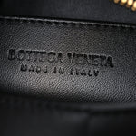 Lambskin Maxi Intrecciato Small Brick Cassette Bag Black