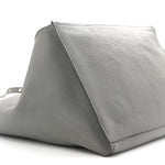 Supple Grained Calfskin Medium Big Bag Grey