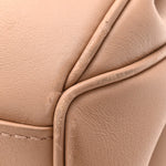 Smooth Calfskin Medium Rodeo Top Handle Handbag Latte