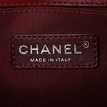 Lambskin Quilted Medium Boy Flap Red