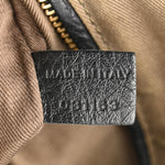 Calfskin Medium Marcie Satchel Black