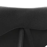 Grained Calfskin Saddle Bag Black