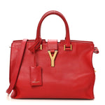 Calfskin Small Classic Y Cabas Red