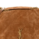 Suede Matelasse Monogram Large Jamie 4.3 Snuff