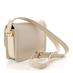 Smooth Calfskin Small Solferino Satchel Ivory