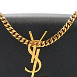 Grain De Poudre Small Monogram Kate Satchel Black