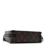 Monogram Macassar Handle Soft Trunk Black