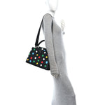 LV X YK Taurillon Capucines MM Black