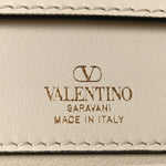 Calfskin Vlogo Crossbody Pouch White