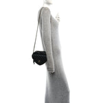 Lambskin Quilted CC In Love Heart Bag Black