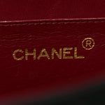 Lambskin Quilted XL Jumbo Single Flap Black