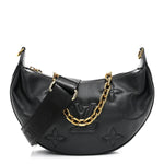 Calfskin Bubblegram Over The Moon Black