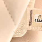 Goatskin Quilted Medium Chanel 19 Flap Light Beige