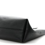 Calfskin Large Shopping Tote Black