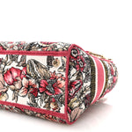 Canvas Embroidered Butterfly Print Medium Lady D-Lite  Multicolor