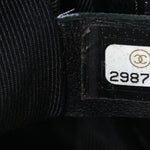 Caviar Quilted Small Boy Flap Black