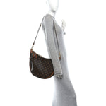 Reverse Monogram Loop Hobo