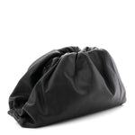 Smooth Butter Calf The Pouch Oversized Clutch Black