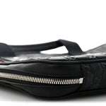 Rubber Guccissima Laptop Briefcase Black