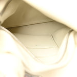 Calfskin Mini Swan Chain Shoulder Bag Almond