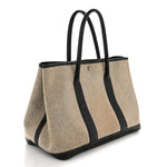 Toile H Buffle Skipper Garden Party 36 MM Tote Black