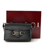 Calfskin Horsebit 1955 Shoulder Bag Black