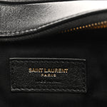 Calfskin Matelasse Monogram Lou Camera Bag Black