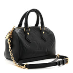 Empreinte Monogram Giant Speedy Bandouliere 20 Black