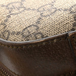 GG Supreme Monogram Web Neo Vintage Shoulder Bag Beige New Acero Crop