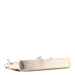 Metallic Calfskin Mini Voyou Bag Dusty Gold