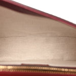 Roxy Calfskin Medium Blondie Top Handle Bag Rosso Ancora