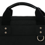 Rubber Guccissima Laptop Briefcase Black