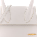 Smooth Calfskin Le Grand Chiquito White