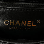 Caviar Quilted Mini Sweetheart Rectangular Flap Black