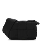 Nylon Intrecciato Padded Tech Candy Cassette Bag Black