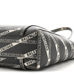 Coated Canvas Losange Monogram XXS Tote Black Grey