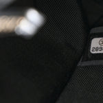 Lambskin Quilted Pearl Studded Flap Black