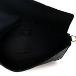 Empreinte Pochette Felicie Chain Wallet Black