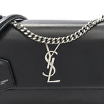 Calfskin Medium Monogram Sunset Black