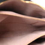 Lambskin Embossed Monogram Coussin PM Black