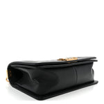Caviar Quilted Medium Boy Flap Black
