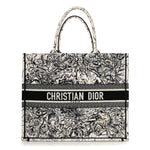 Canvas Embroidered Zodiac Book Tote Latte Multicolor
