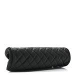 Caviar Quilted Timeless Clutch Black