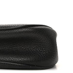 Grained Lambskin Nano Drew Shoulder Bag Black