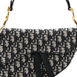 Oblique Saddle Bag Blue