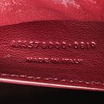 Smooth Calfskin Medium Classic Monogram Cassandra Top Handle Black
