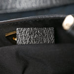 Monogram Large Abbey Tote Navy Black