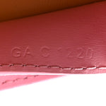 Box Calfskin Small Cut Out Shoulder Bag Pink