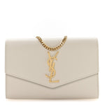 Grain De Poudre Monogram Uptown Chain Wallet Crema Soft