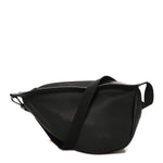 Grained Calfskin Large Slouchy Banana Bag Black